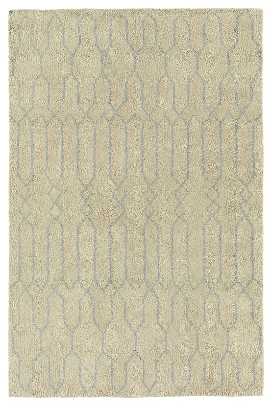 Kaleen Micha Mca96-01 Ivory, Silver Area Rug