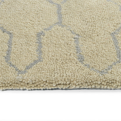 Kaleen Micha Mca96-01 Ivory, Silver Area Rug