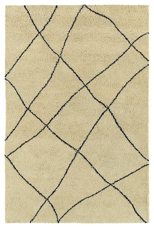 Kaleen Micha Mca97-22 Navy, Ivory Area Rug