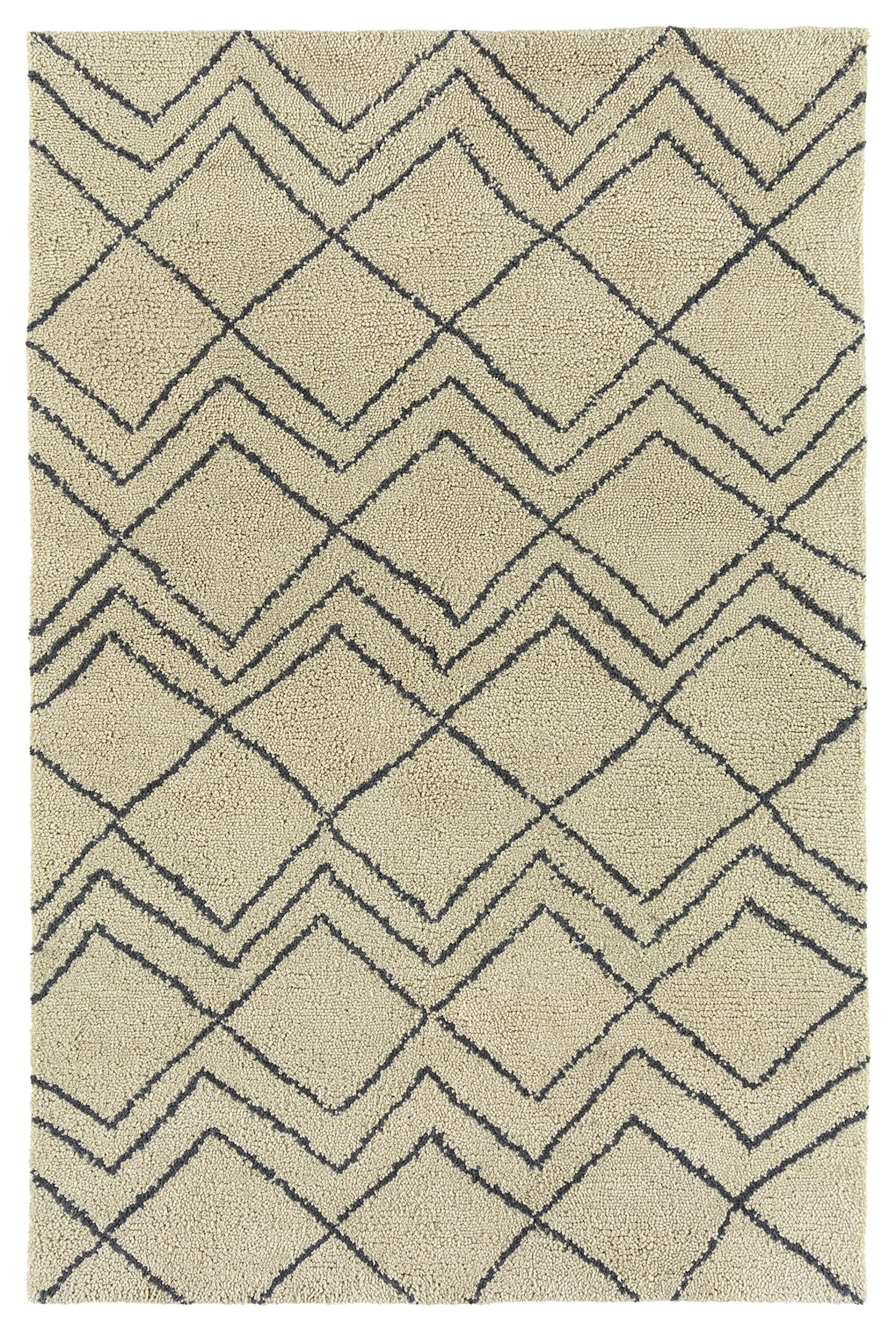 Kaleen Micha Mca99-01 Ivory, Graphite Area Rug