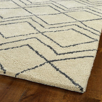 Kaleen Micha Mca99-01 Ivory, Graphite Area Rug