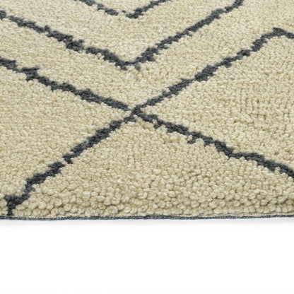 Kaleen Micha Mca99-01 Ivory, Graphite Area Rug