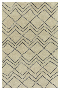 Kaleen Micha Mca99-01 Ivory, Graphite Area Rug