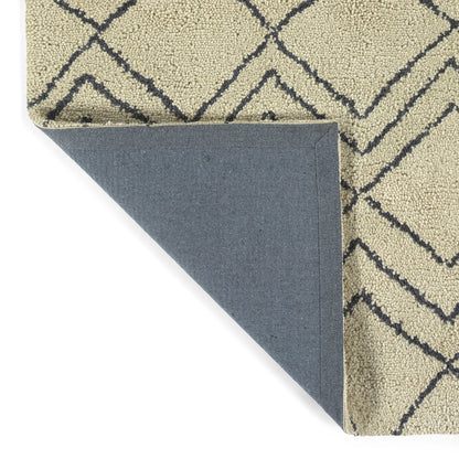 Kaleen Micha Mca99-01 Ivory, Graphite Area Rug