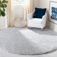 Safavieh Madrid Shag Mdg256G Silver Area Rug