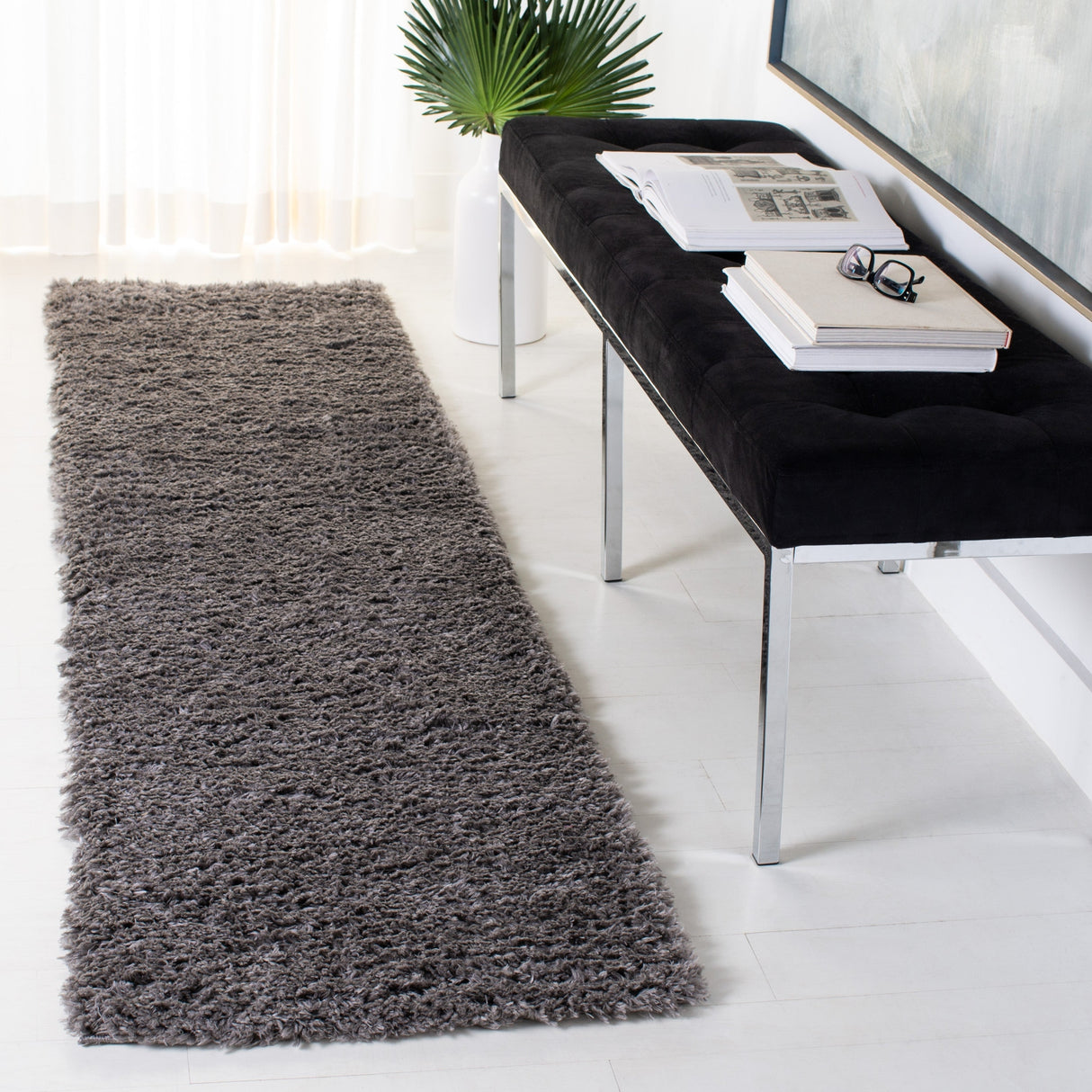 Safavieh Madrid Shag Mdg256H Charcoal Rug.