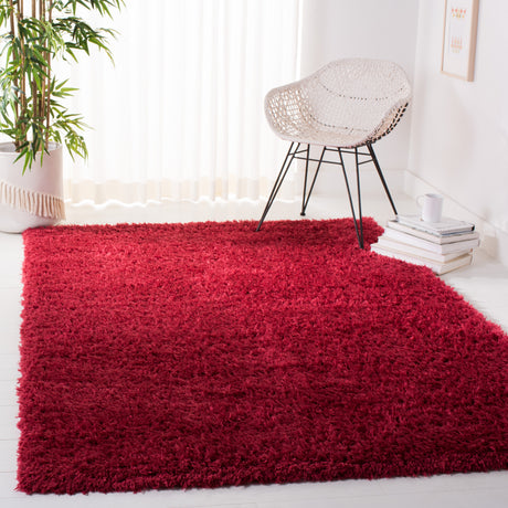 Safavieh Madrid Shag Mdg256Q Red Area Rug