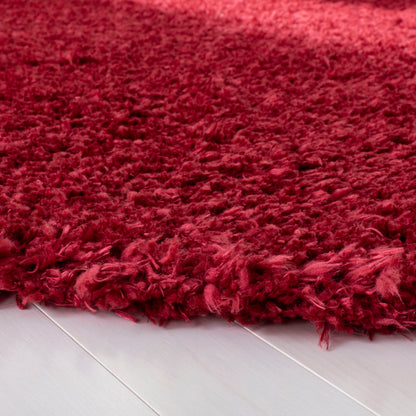 Safavieh Madrid Shag Mdg256Q Red Area Rug