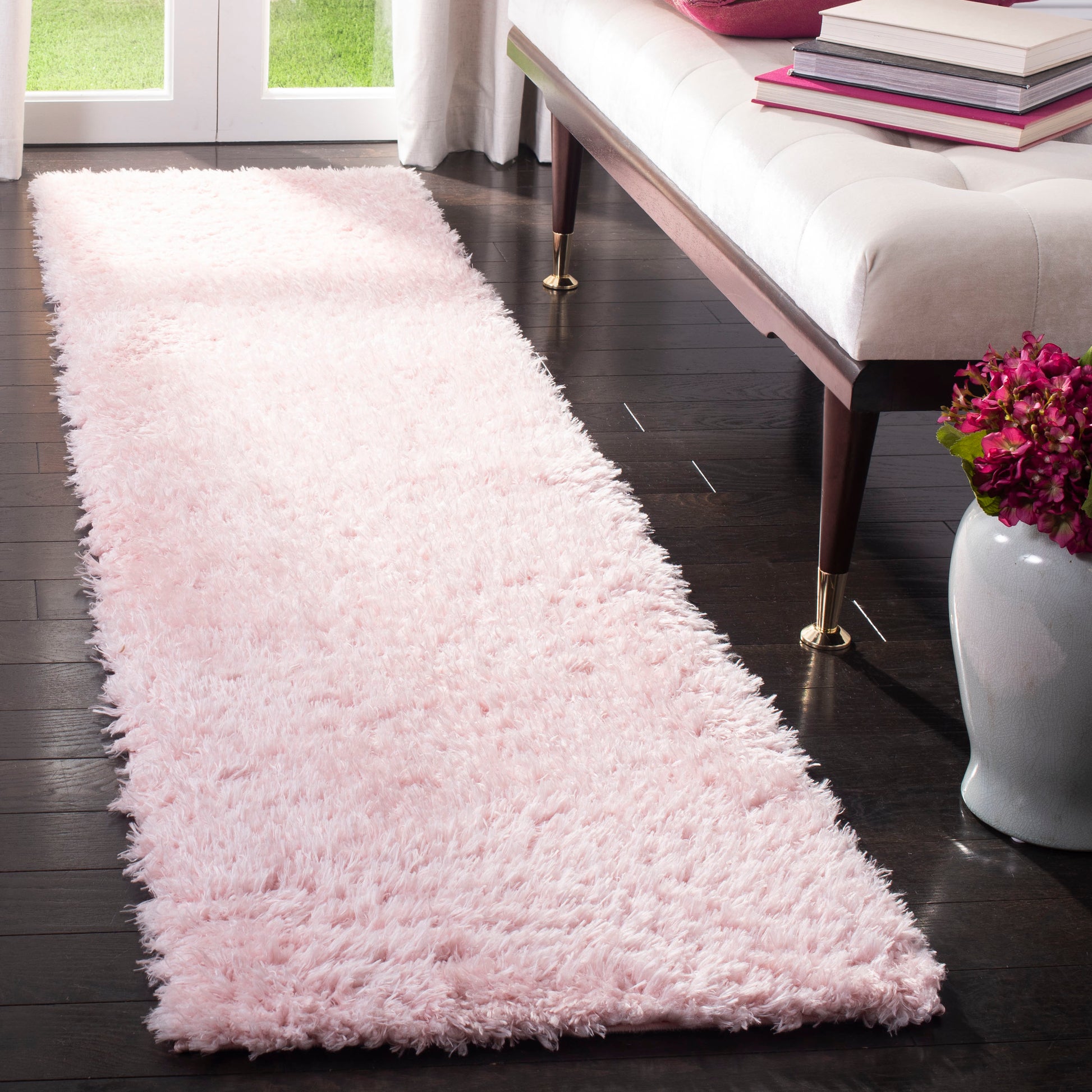 Safavieh Madrid Shag Mdg256U Blush Area Rug