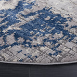 Safavieh Meadow Mdw178G Grey/Blue Rug.