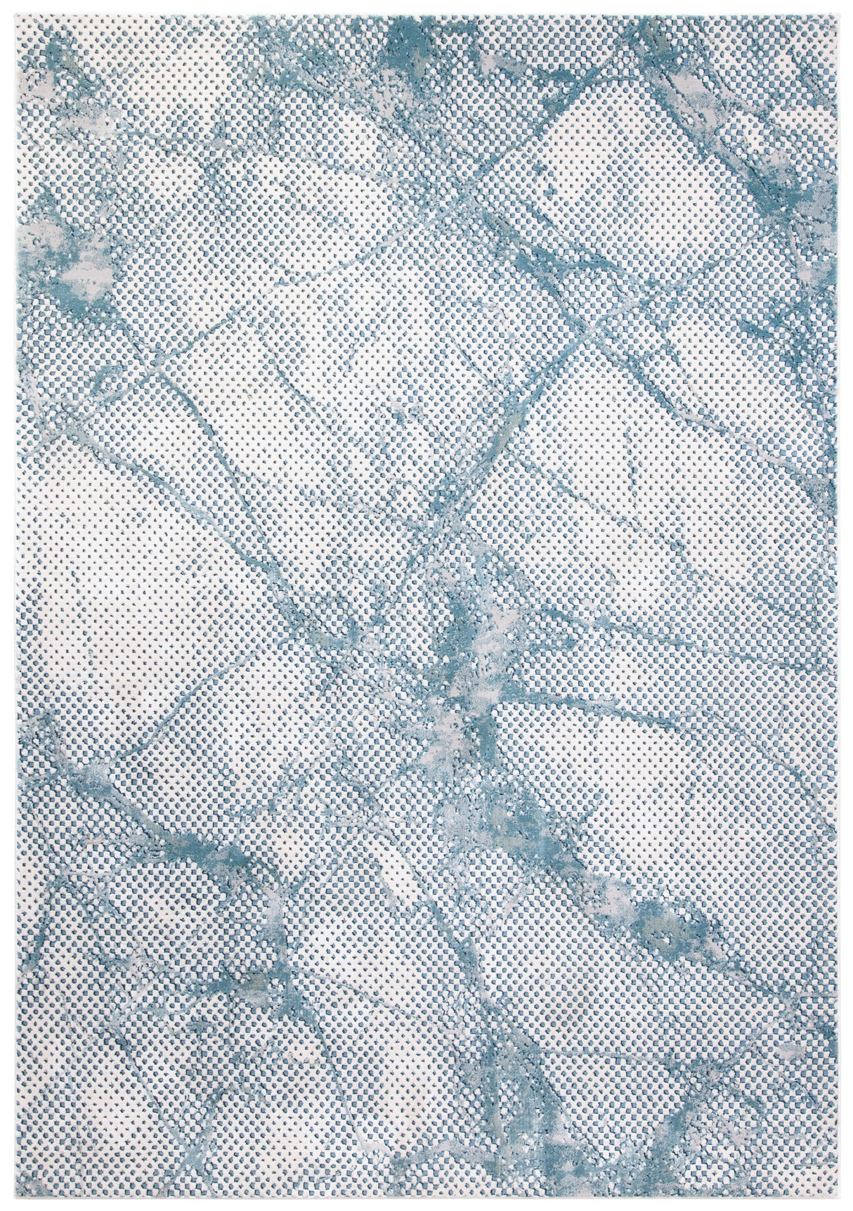 Safavieh Meadow Mdw180K Turquoise/Ivory Rug.