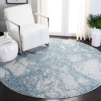 Safavieh Meadow Mdw180K Turquoise/Ivory Area Rug