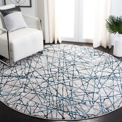 Safavieh Meadow Mdw324B Navy/Ivory Area Rug