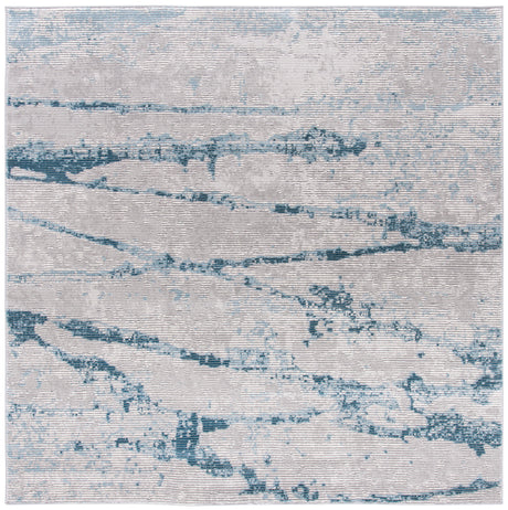 Safavieh Meadow Mdw560F Light Grey/Blue Rug.