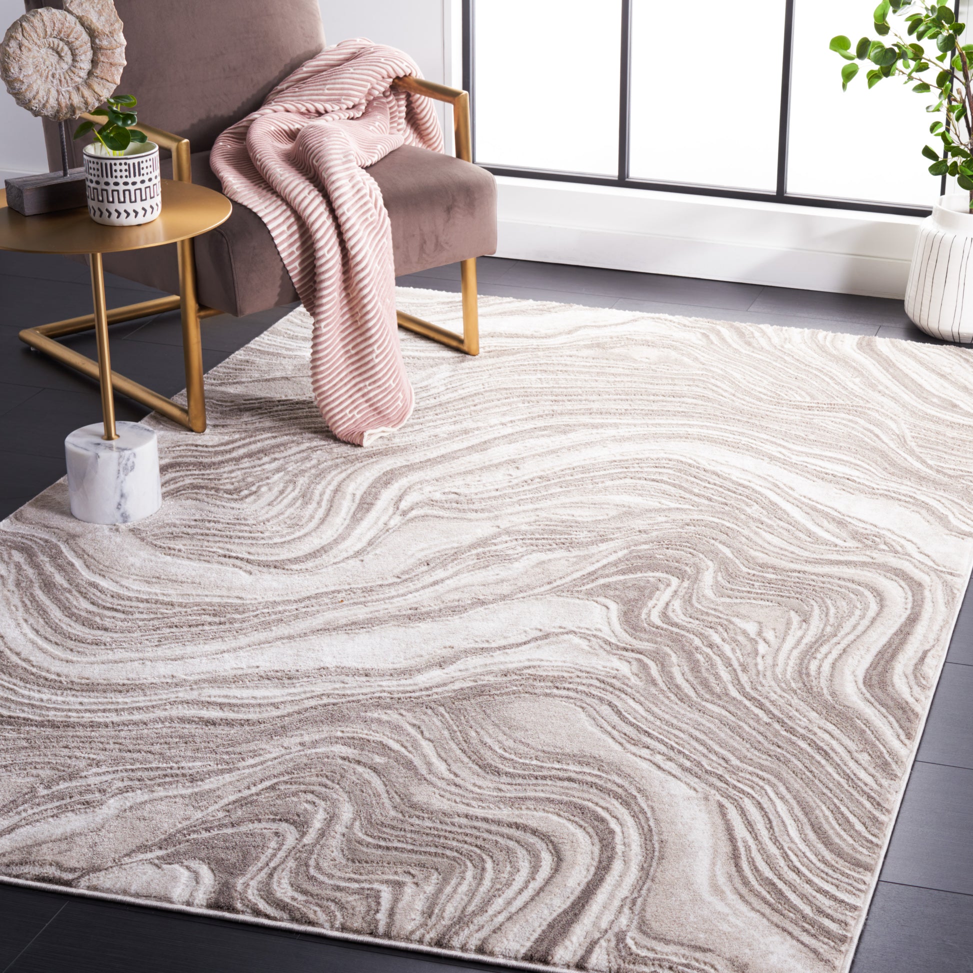 Safavieh Meadow Mdw564G Beige Area Rug