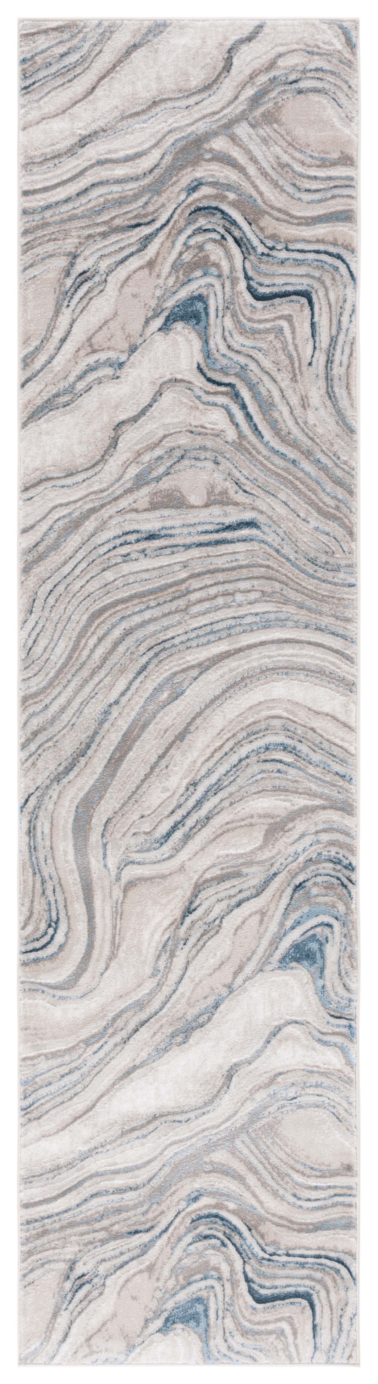 Safavieh Meadow Mdw564M Beige/Blue Rug.