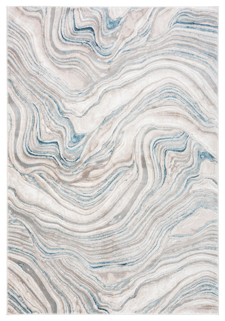 Safavieh Meadow Mdw564M Beige/Blue Rug.