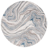 Safavieh Meadow Mdw564M Beige/Blue Rug.