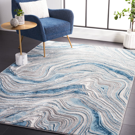 Safavieh Meadow Mdw564N Blue/Grey Area Rug