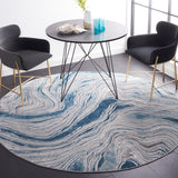 Safavieh Meadow Mdw564N Blue/Grey Rug.