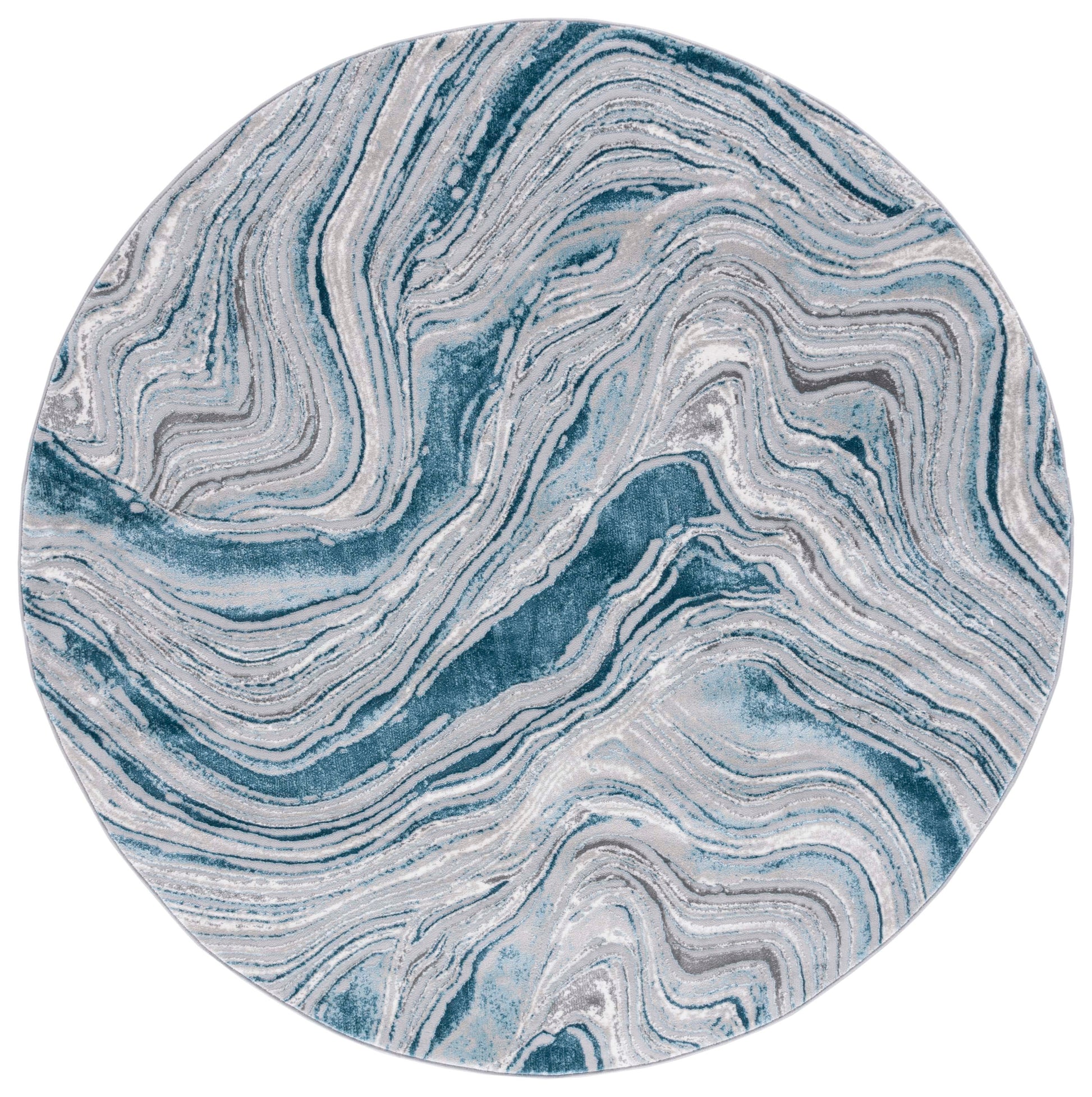 Safavieh Meadow Mdw564N Blue/Grey Area Rug