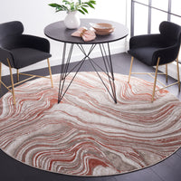 Safavieh Meadow Mdw564P Rust/Ivory Area Rug