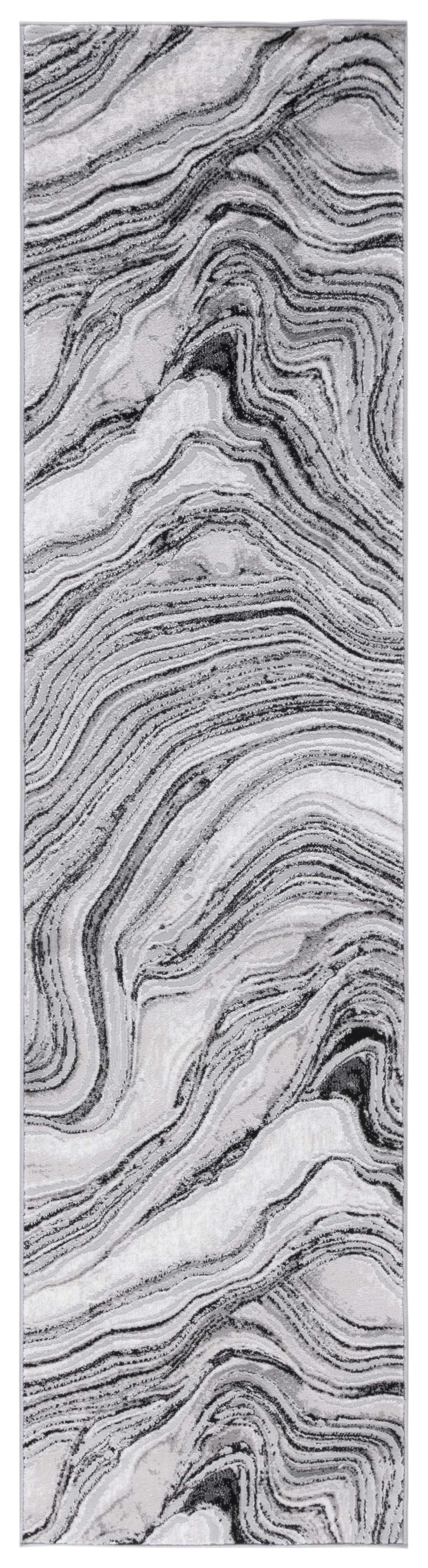 Safavieh Meadow Mdw564Z Black/Grey Area Rug