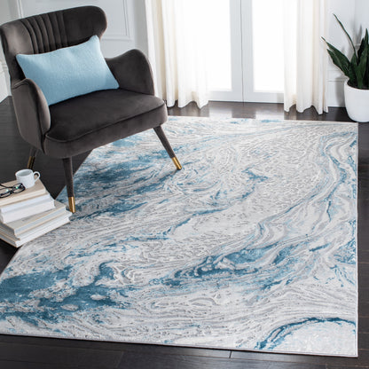 Safavieh Meadow Mdw568F Grey/Blue Area Rug