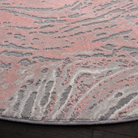 Safavieh Meadow Mdw568G Light Grey/Pink Area Rug