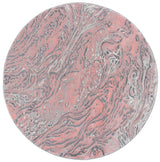 Safavieh Meadow Mdw568G Light Grey/Pink Rug.