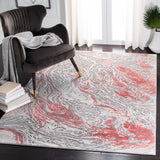 Safavieh Meadow Mdw568H Grey/Pink Rug.