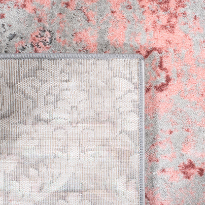 Safavieh Meadow Mdw573G Light Grey/Pink Area Rug