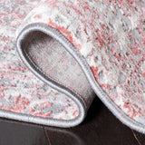 Safavieh Meadow Mdw583H Grey/Pink Rug.