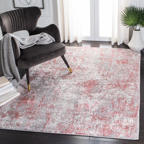 Safavieh Meadow Mdw583H Grey/Pink Rug.