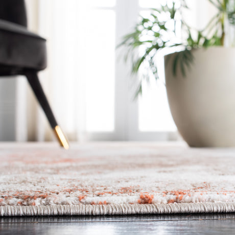 Safavieh Meadow Mdw596B Beige/Pink Rug.