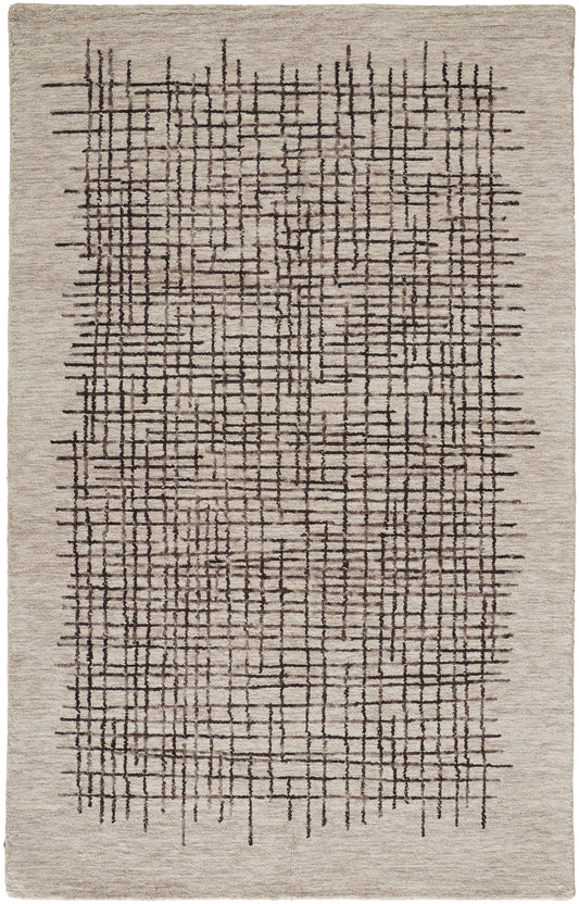 Feizy Maddox 8630F Taupe/Brown Area Rug
