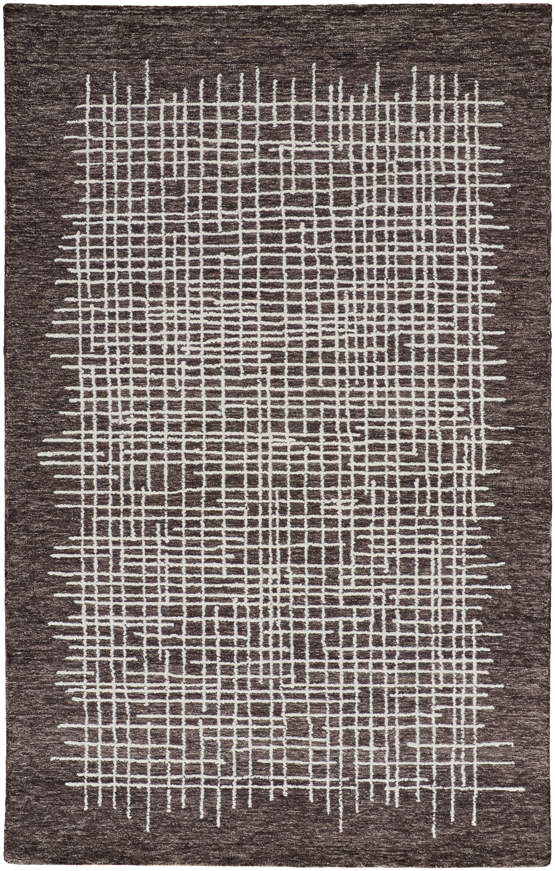 Feizy Maddox 8630F Brown/Ivory Area Rug