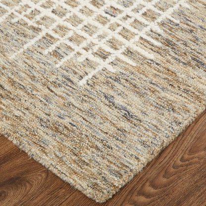 Feizy Maddox 8630F Tan/Ivory Area Rug