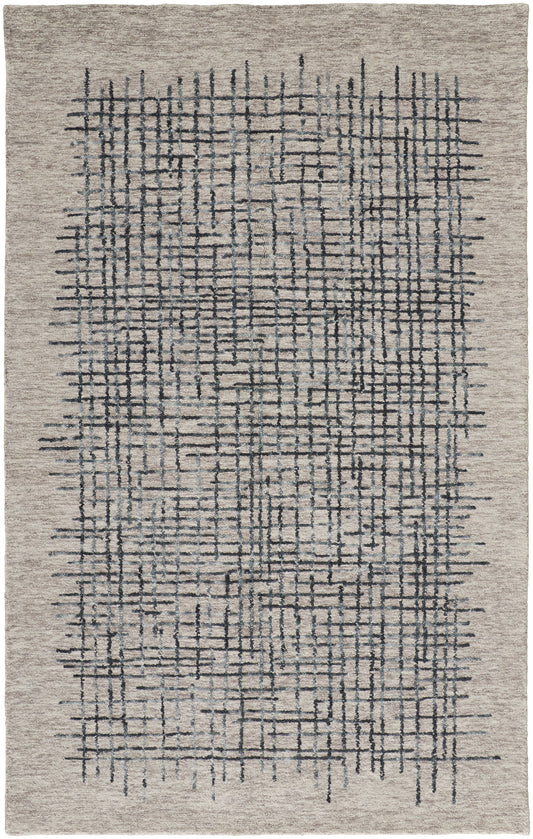 Feizy Maddox 8630F Taupe/Gray Area Rug