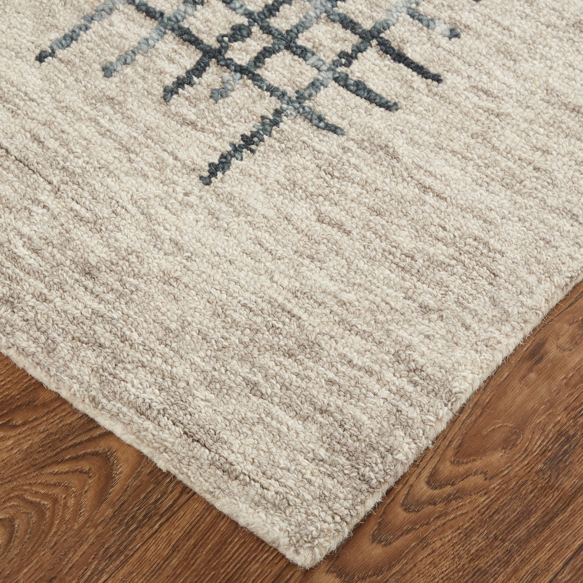Feizy Maddox 8630F Taupe/Gray Area Rug
