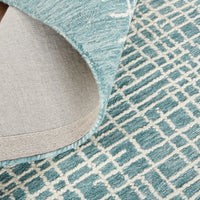 Feizy Maddox 8630F Teal/Teal Area Rug