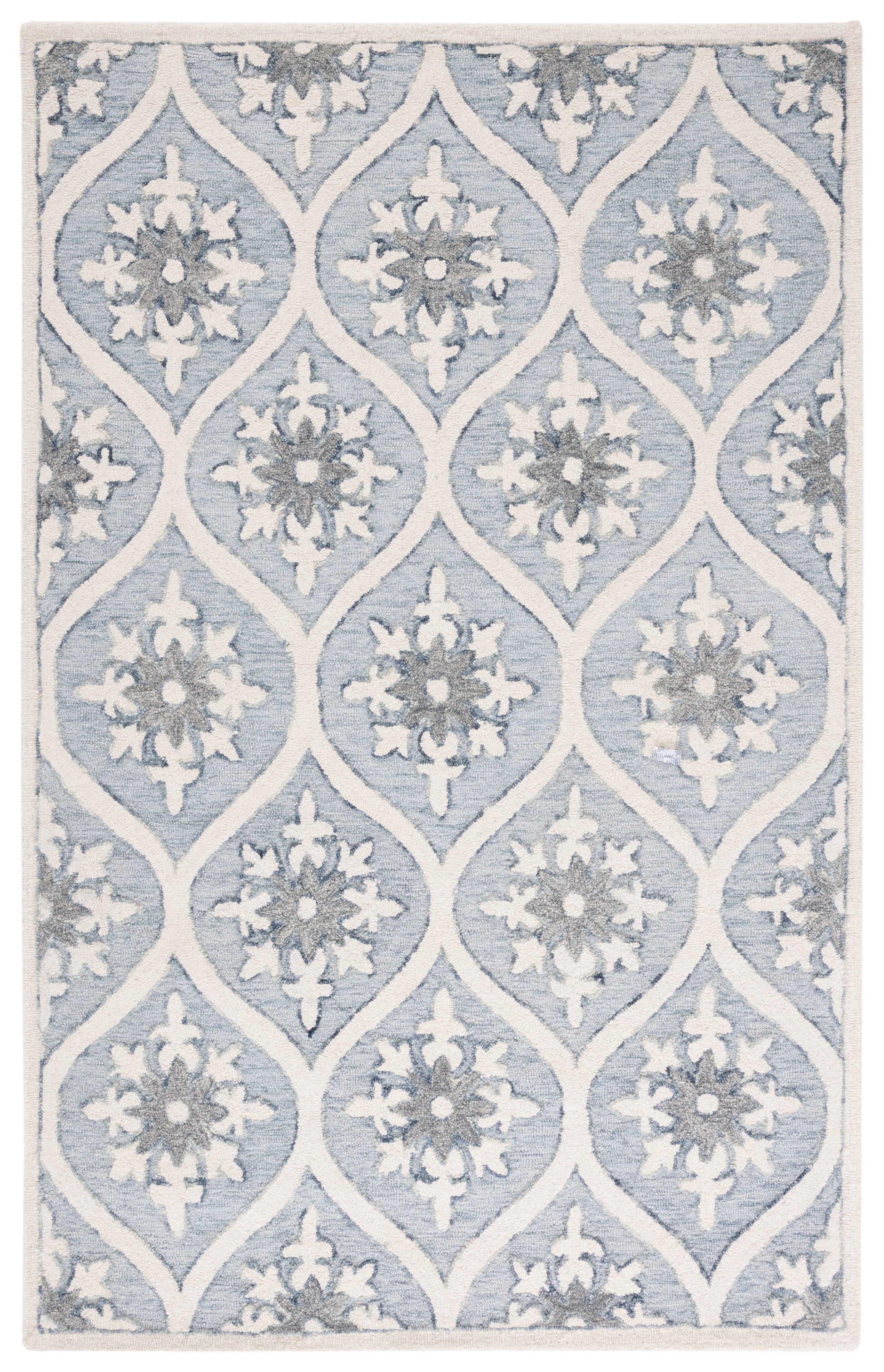 Safavieh Metro Met102M Grey/Ivory Area Rug