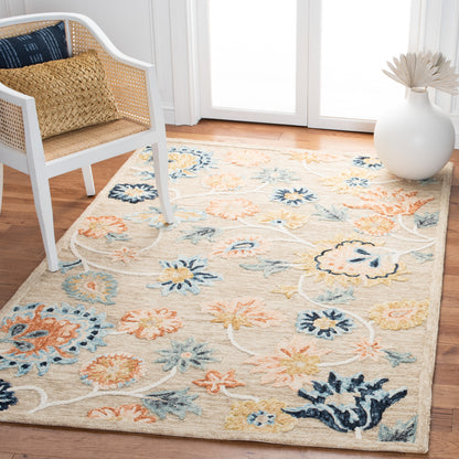 Safavieh Metro Met103B Beige/Blue Area Rug