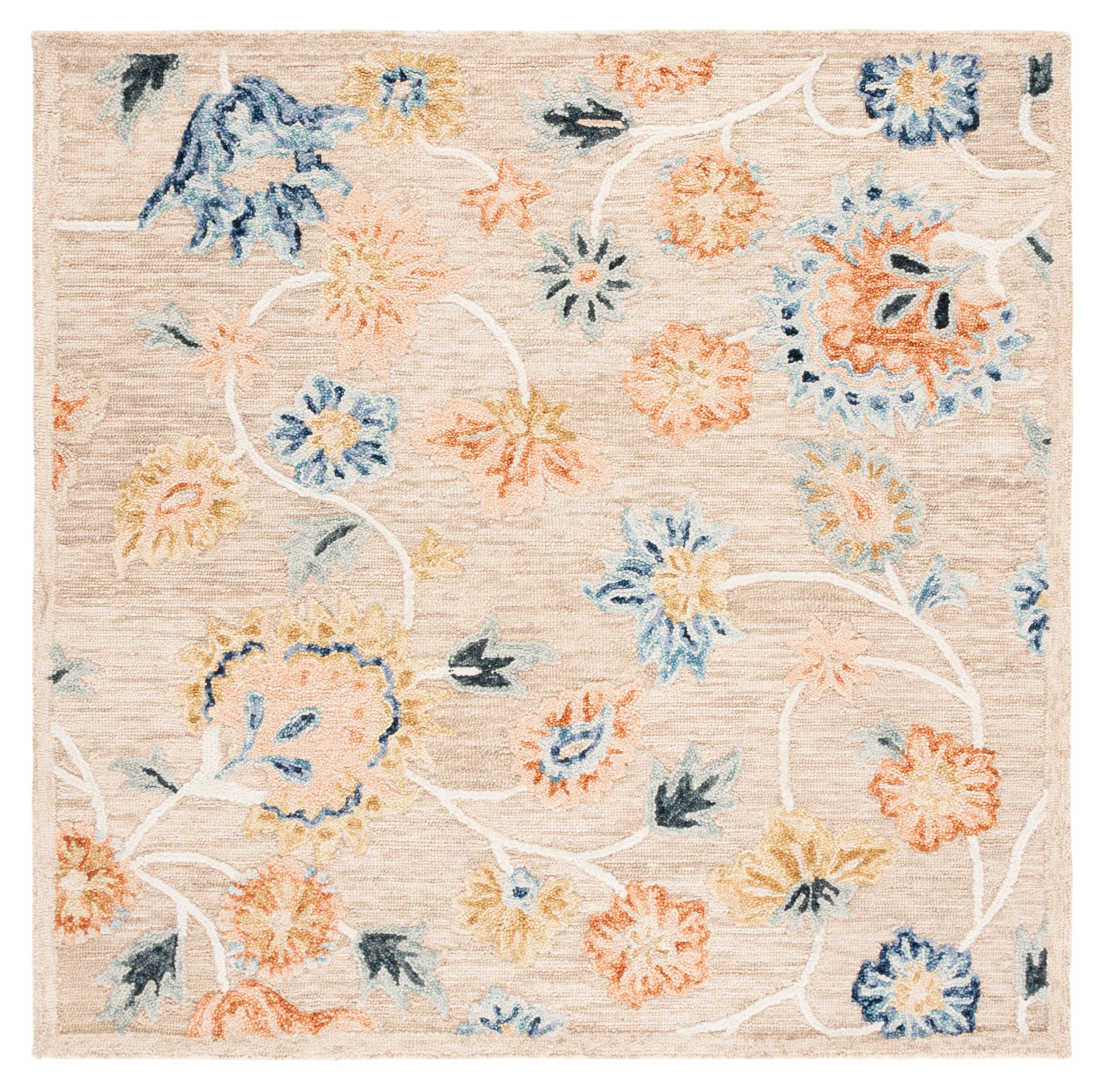 Safavieh Metro Met103B Beige/Blue Area Rug