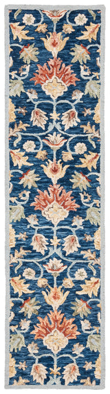 Safavieh Metro Met104M Blue/Orange Rugs.