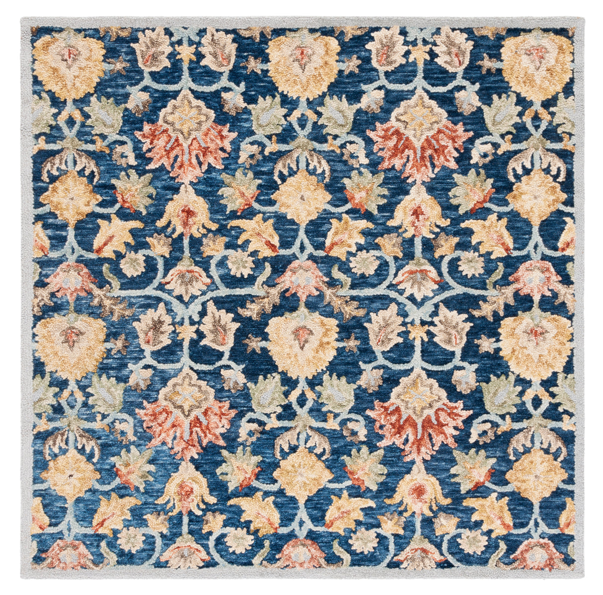 Safavieh Metro Met104M Blue/Orange Rugs.