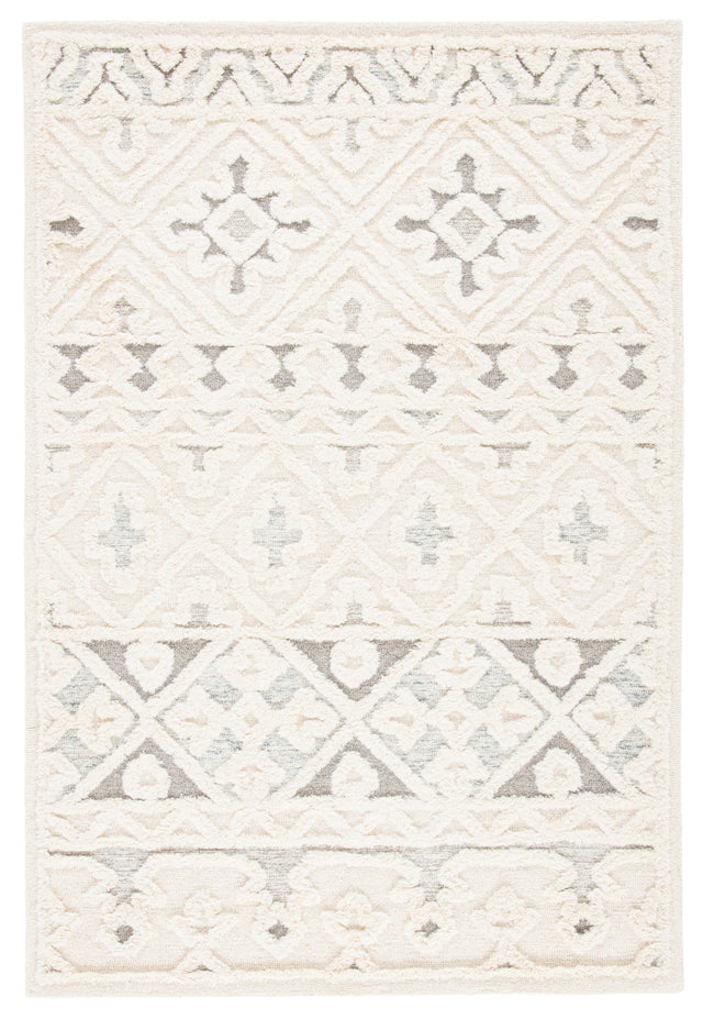 Safavieh Metro Met110A Ivory/Grey Area Rug