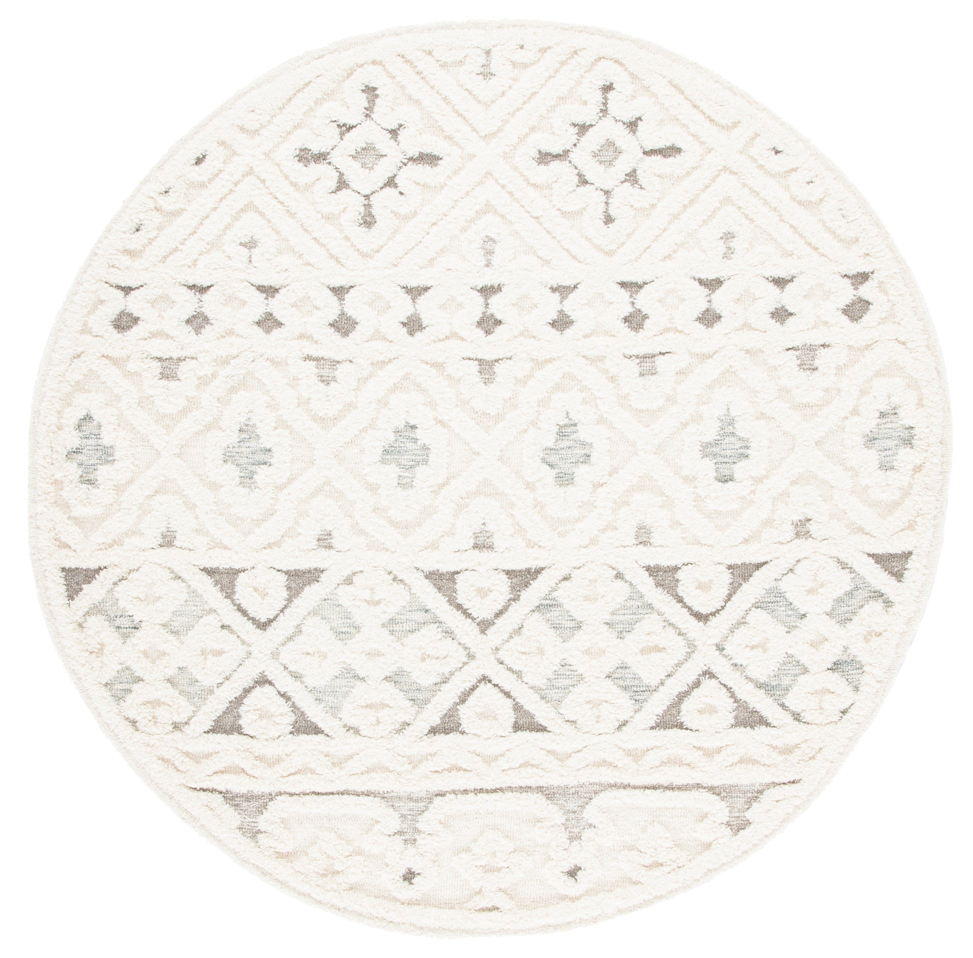 Safavieh Metro Met110A Ivory/Grey Area Rug