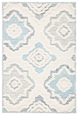 Safavieh Metro Met111A Ivory/Light Blue Rugs.