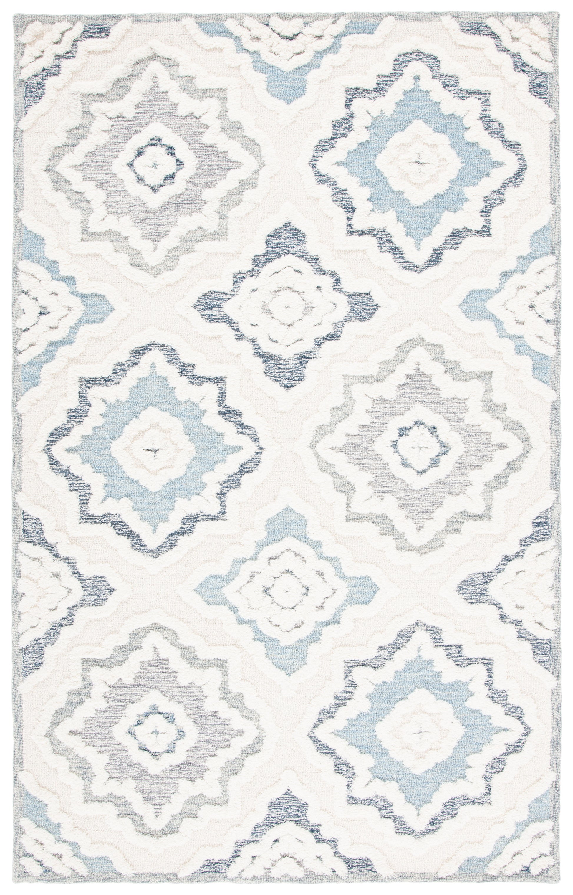 Safavieh Metro Met111A Ivory/Light Blue Area Rug